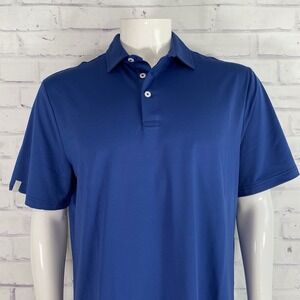 RLX Shirt Men's Medium Polo Ralph Lauren 3/15 Wicking Blue Golfing NWT